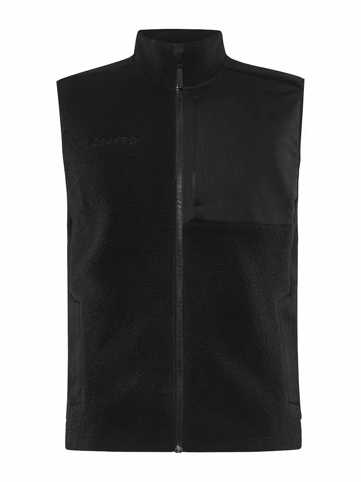 Craft ADV Explore Pile Fleece Vest M, Black - Craft Vaatteet - 1913810-999000 - 1