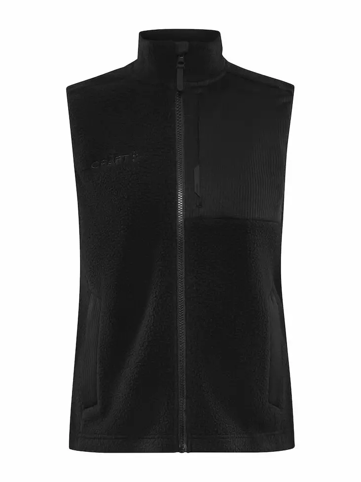 Craft ADV Explore Pile Fleece Vest W, Black - Craft Vaatteet - 1913811-999000 - 1