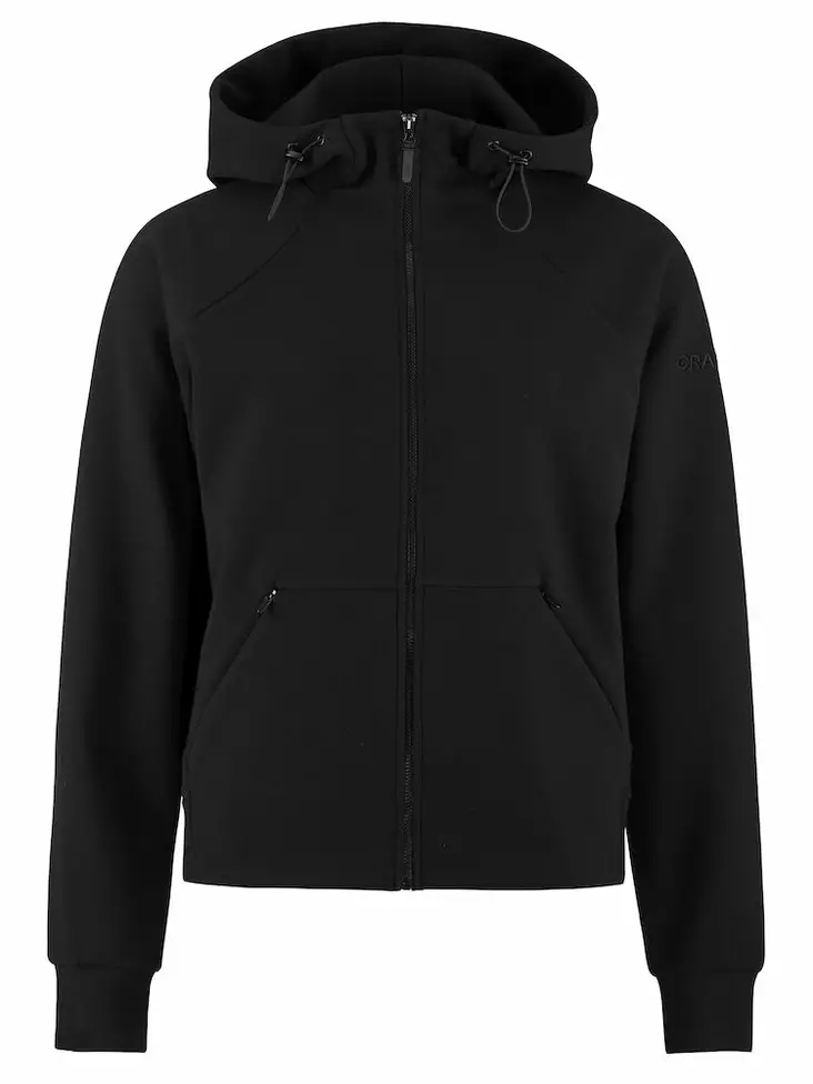 Craft ADV Join FZ Hoodie W, Black - Craft Vaatteet - 1914701-999000 - 1