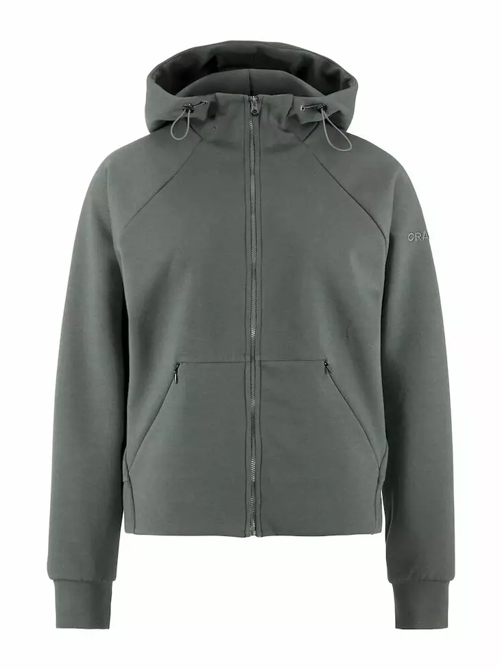Craft ADV Join FZ Hoodie W, Leaf - Craft Vaatteet - 1914701-647000 - 1