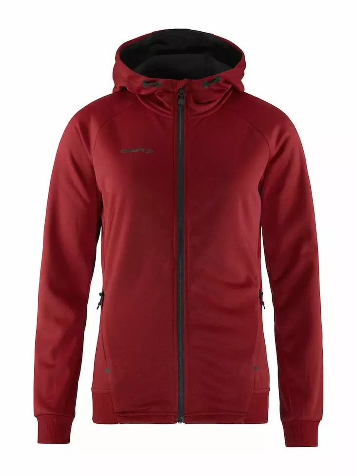 Craft ADV Unify FZ Hood W, Rhubarb - Craft Vaatteet - 1909133-488000 - 1