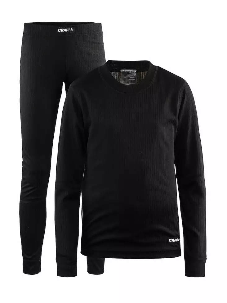 Craft Baselayer Set JR, Black - Craft Vaatteet - 1905355-999000 - 1