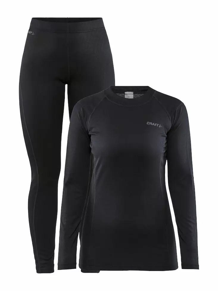 Craft CORE Warm Baselayer Set W, BLACK - Craft Vaatteet - 1909708-999000 - 1