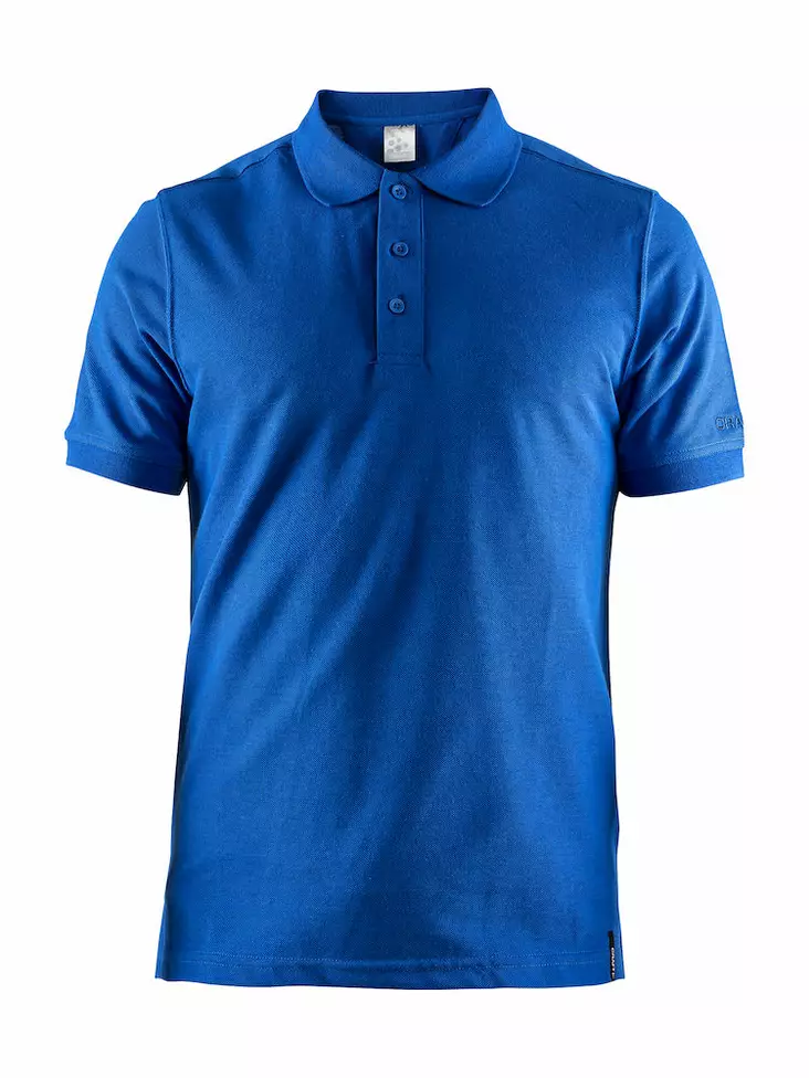 Craft Casual Polo Pique M, Sweden blue - Craft Vaatteet - 1905800-336000 - 1