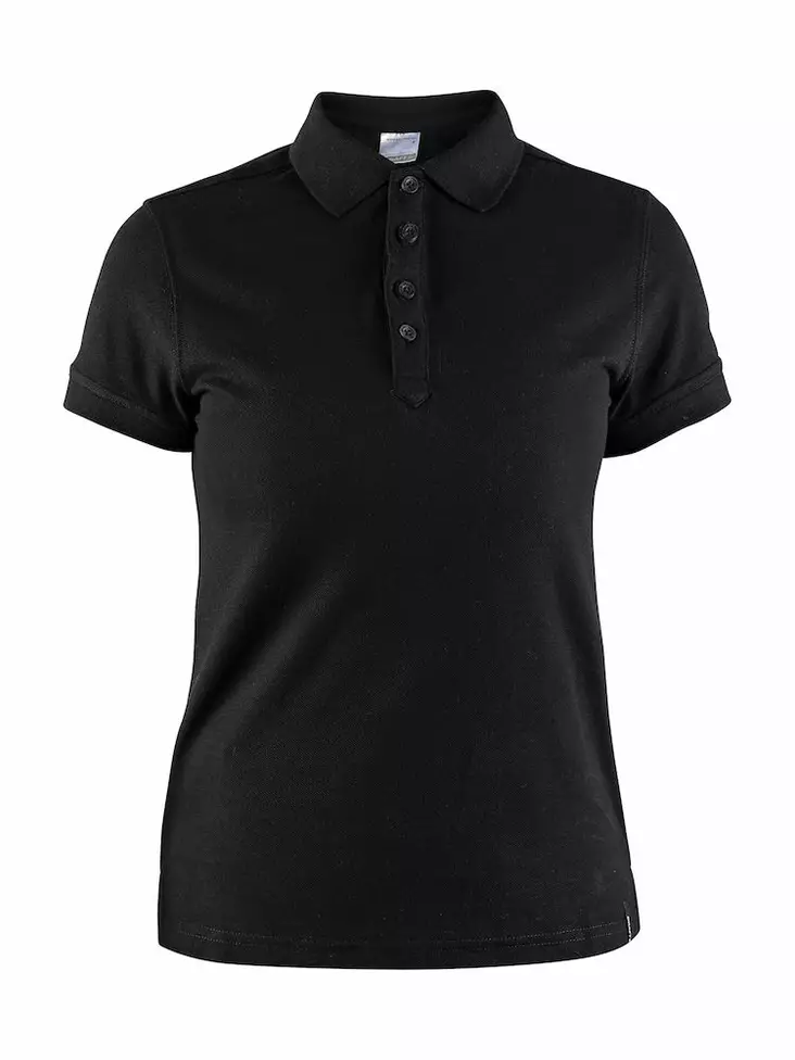 Craft Casual Polo Pique W, Black - Craft Vaatteet - 1905801-999000 - 1