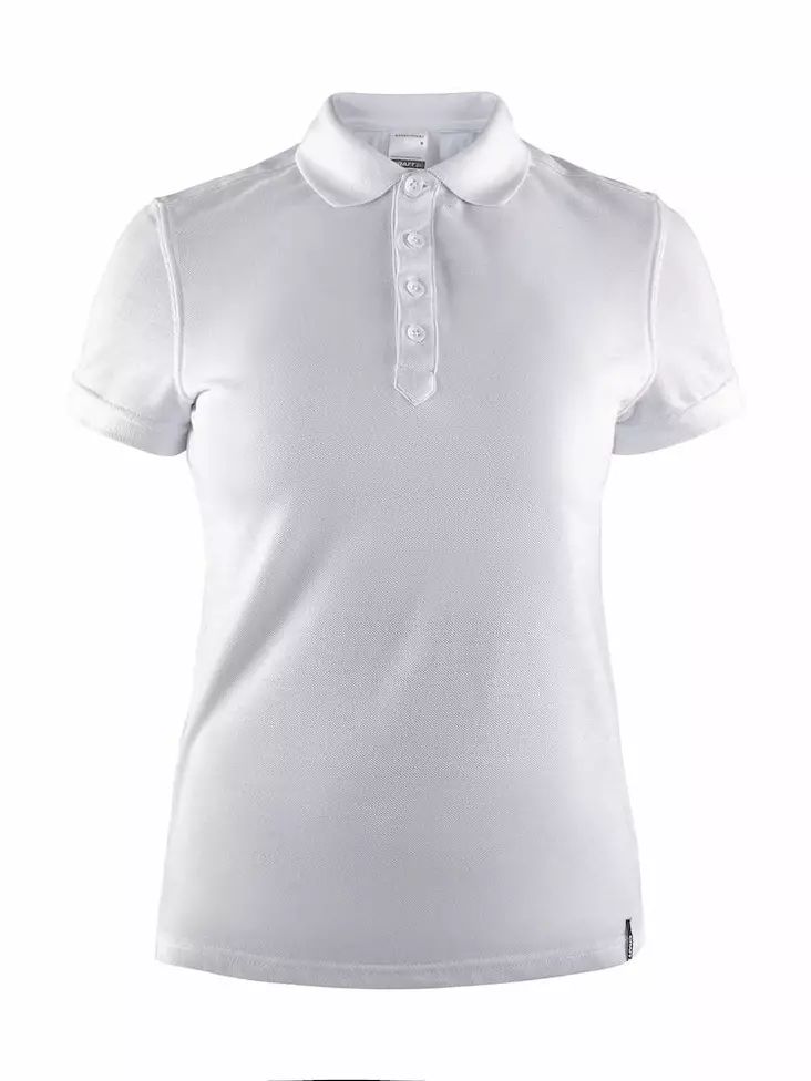 Craft Casual Polo Pique W, White - Craft Vaatteet - 1905801-900000 - 1