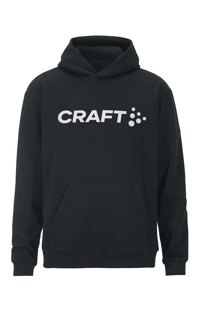 Craft Community 2.0 Craft Hoodie M, Black - Craft Vaatteet - 1916130-999000 - 1