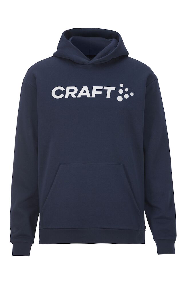 Craft Community 2.0 Craft Hoodie M, Navy - Craft Vaatteet - 1916130-390000 - 1