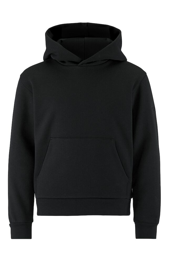 Craft Community 2.0 Hoodie JR, Black - Craft Vaatteet - 1915322-999000 - 1