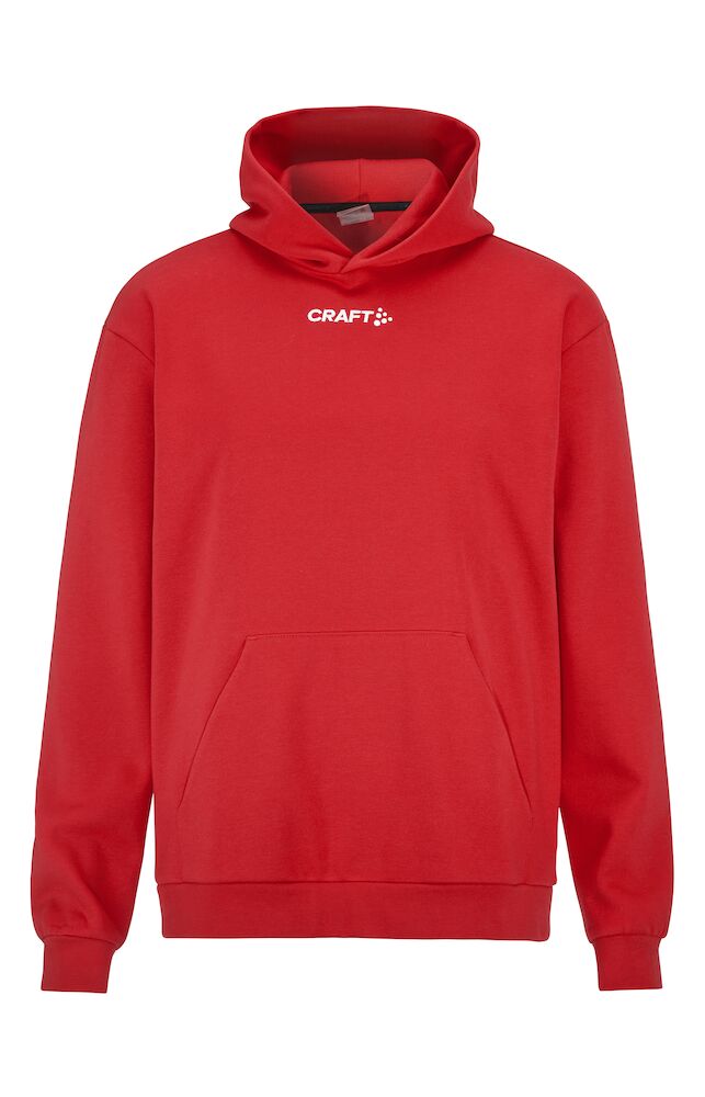 Craft Community 2.0 Logo Hoodie M, Birght Red - Craft Vaatteet - 1915344-430000 - 1