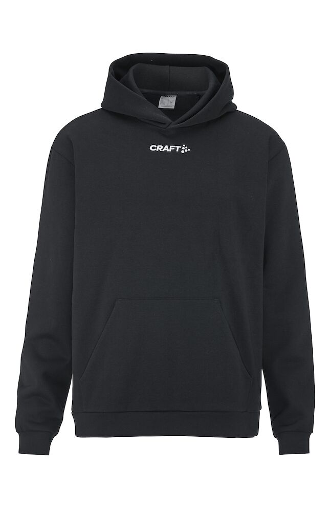 Craft Community 2.0 Logo Hoodie M, Black - Craft Vaatteet - 1915344-999000 - 1