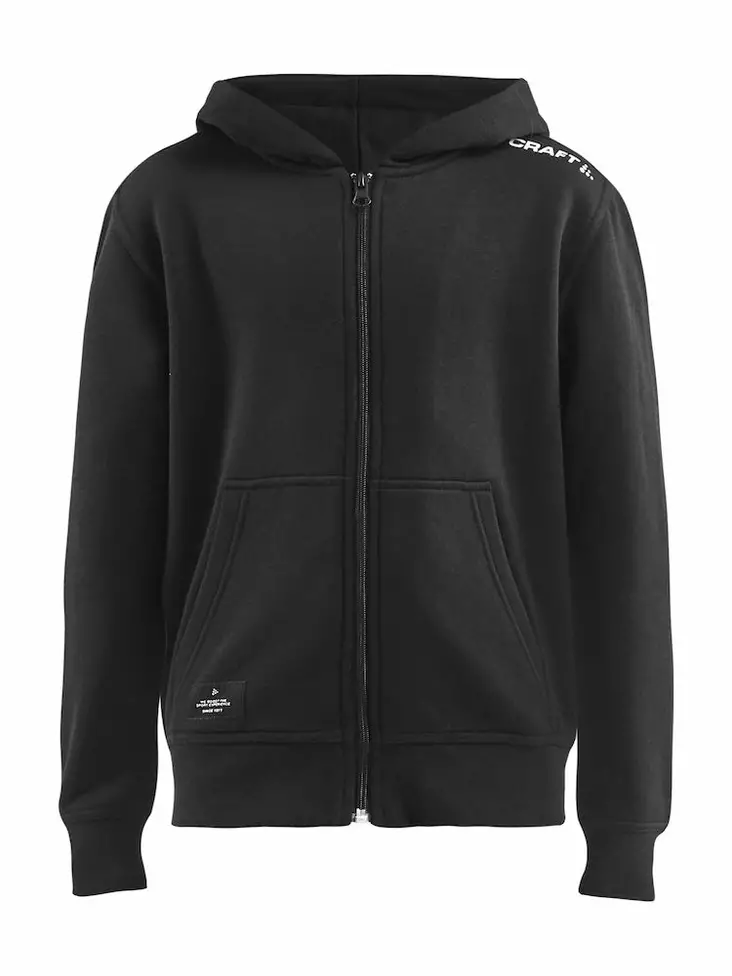 Craft Community FZ Hoodie Jr, BLACK - Craft Vaatteet - 1908907-999000 - 1