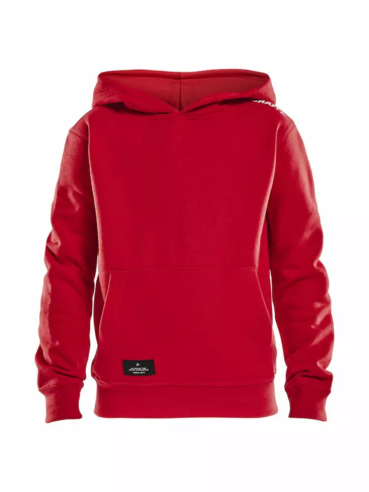 Craft Community Hoodie Jr, BRIGHT RED - Craft Vaatteet - 1906974-430000 - 1