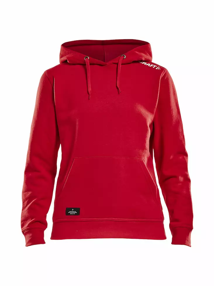 Craft Community Hoodie W, BRIGHT RED - Craft Vaatteet - 1906973-430000 - 1