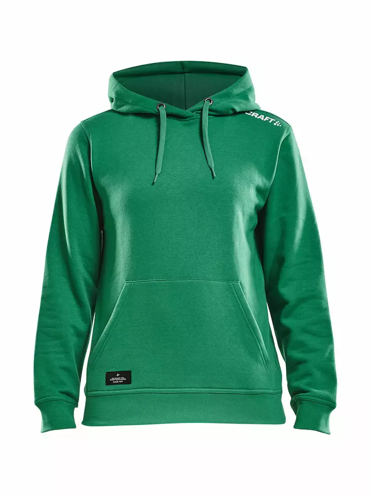 Craft Community Hoodie W, TEAM GREEN - Craft Vaatteet - 1906973-651000 - 1
