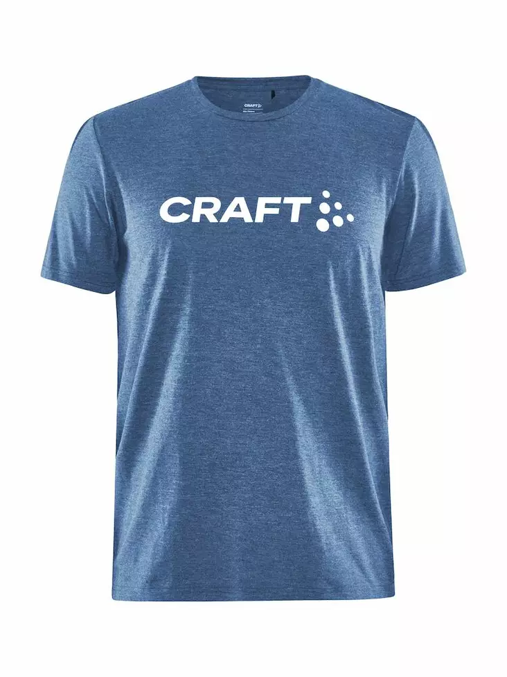 Craft Community Logo SS Tee M, Club Cobolt - Craft Vaatteet - 1913421-346200 - 1