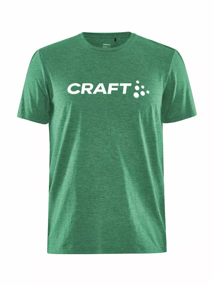 Craft Community Logo SS Tee M, Team Green - Craft Vaatteet - 1913421-651200 - 1