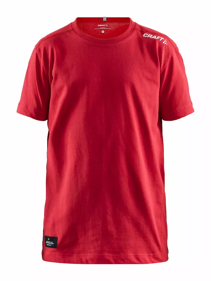 Craft Community Mix SS Tee Jr, BRIGHT RED - Craft Vaatteet - 1907390-430000 - 1