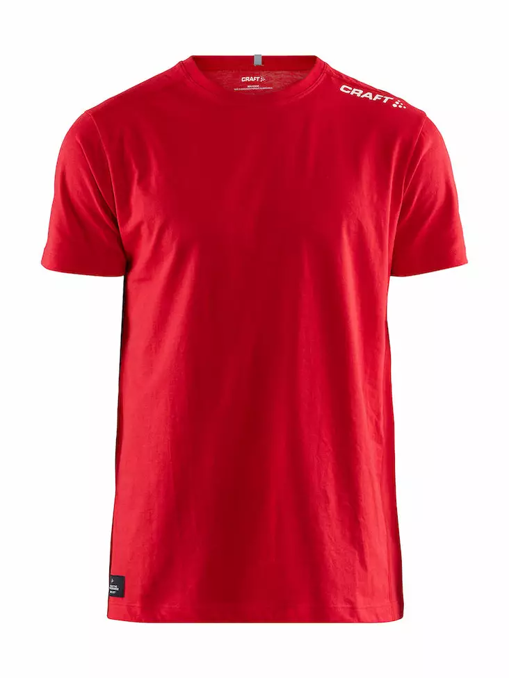 Craft Community Mix SS Tee M, BRIGHT RED - Craft Vaatteet - 1907388-430000 - 1