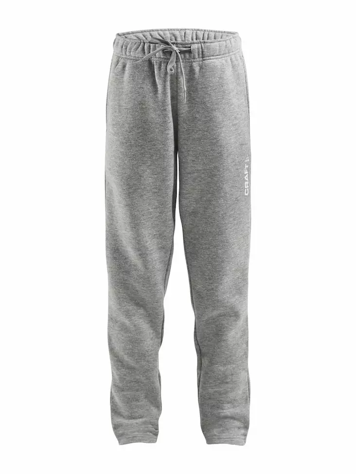 Craft Community Sweatpants Jr, GREY MELANGE - Craft Vaatteet - 1908910-950000 - 1