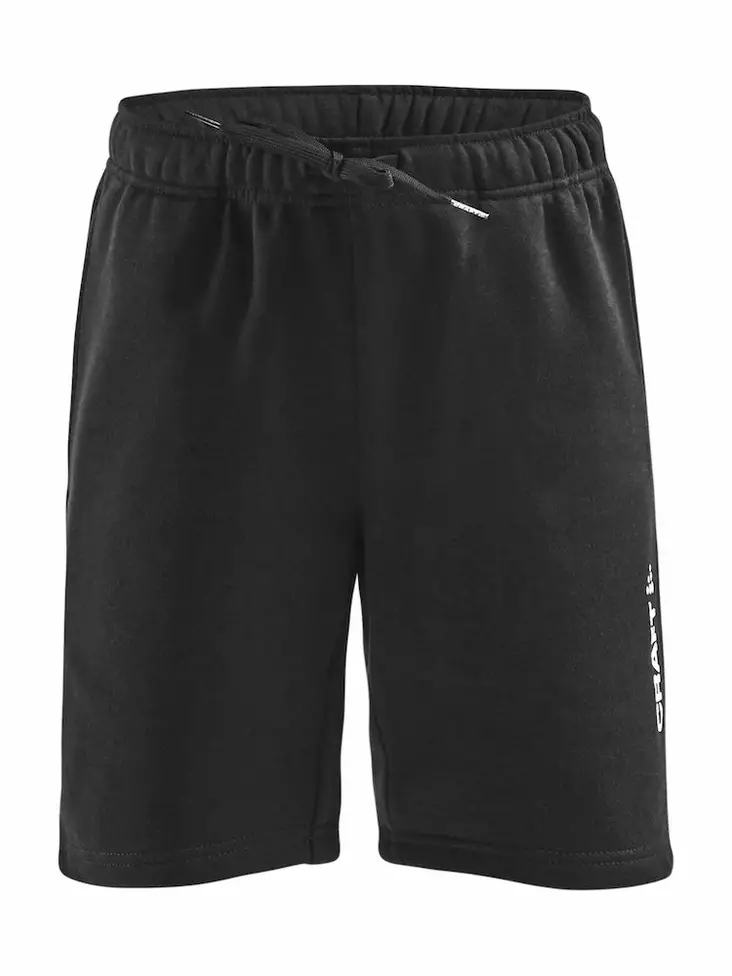Craft Community Sweatshorts Jr, BLACK - Craft Vaatteet - 1908913-999000 - 1