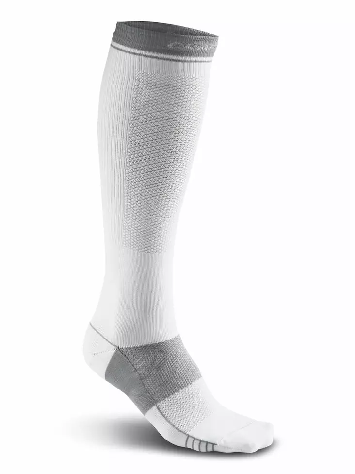 Craft Compression Sock, White/Platinum - Craft Vaatteet - 1904087-2900 - 1