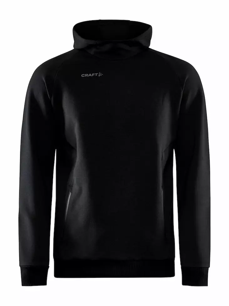 Craft Core Soul Hood Sweatshirt M, Black - Craft Vaatteet - 1910623-999000 - 1