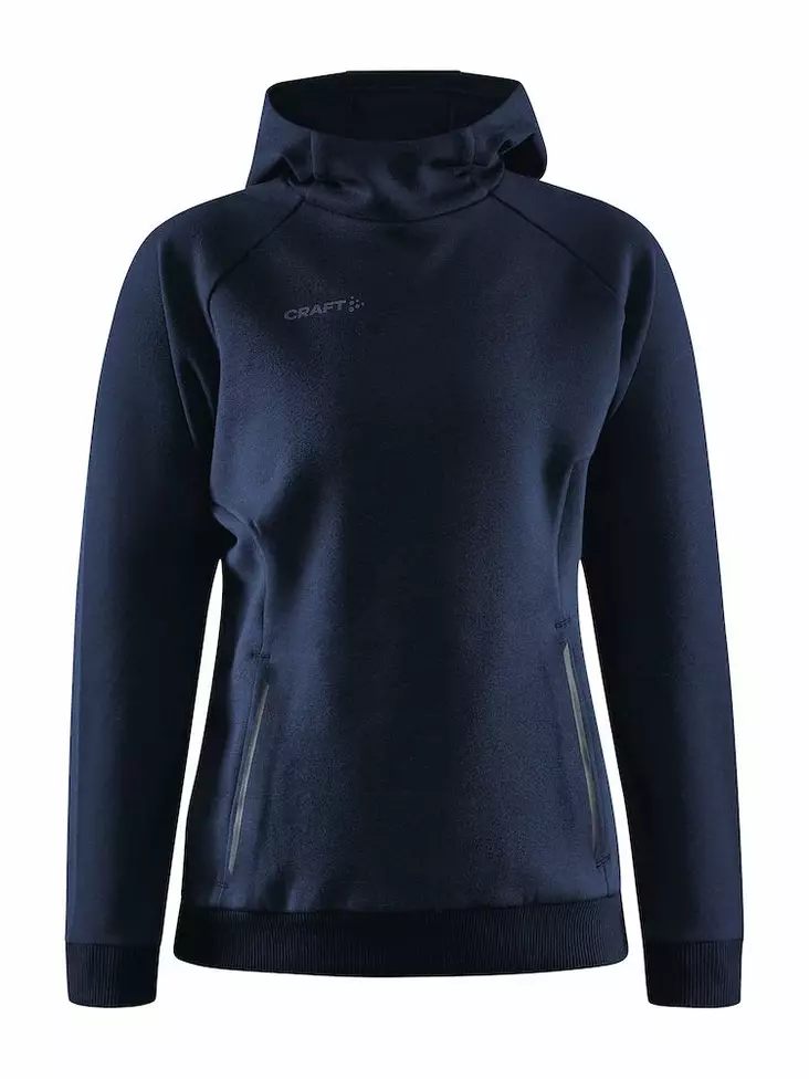 Craft Core Soul Hood Sweatshirt W, Dark Navy - Craft Vaatteet - 1910629-395000 - 1