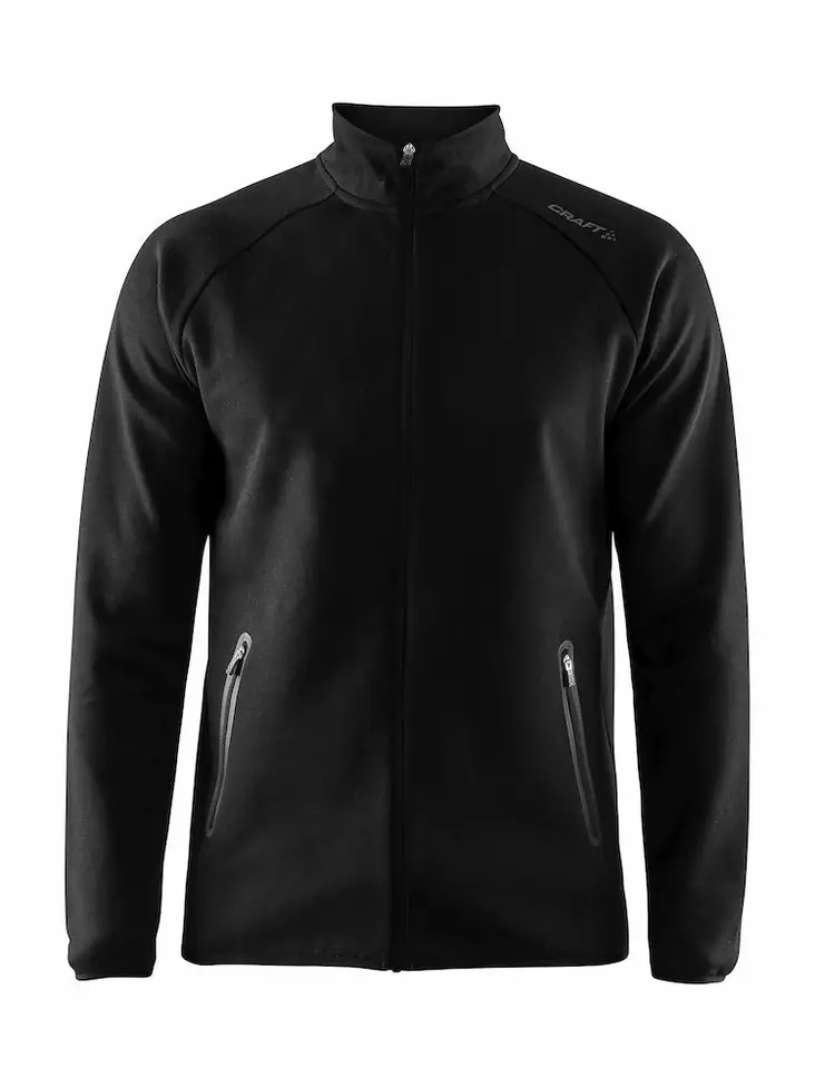 Craft Emotion Full Zip Jacket M, Black - Craft Vaatteet - 1905782-999000 - 1