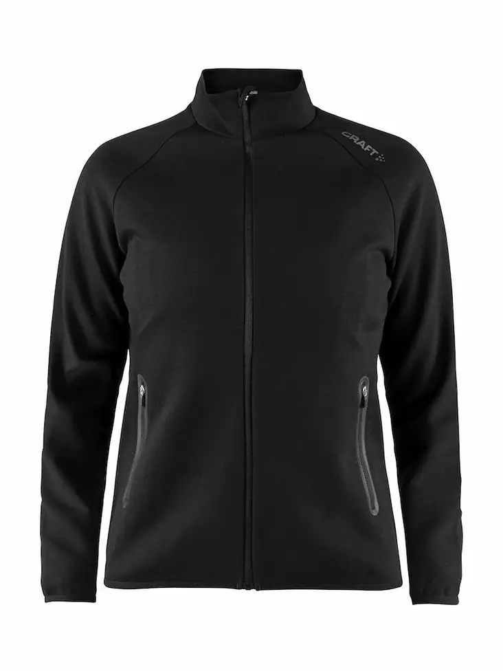 Craft Emotion Full Zip Jacket W, Black - Craft Vaatteet - 1905783-999000 - 1