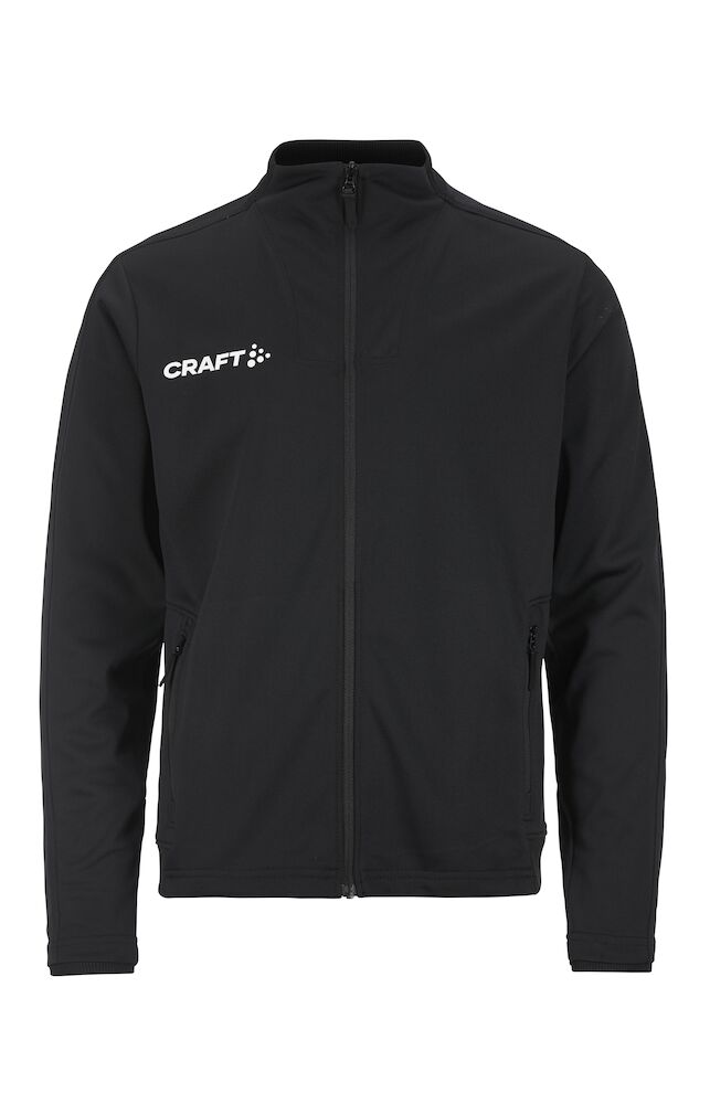 Craft Evolve 2.0 Full Zip Jacket JR, Black - Craft Vaatteet - 1914763-999000 - 1