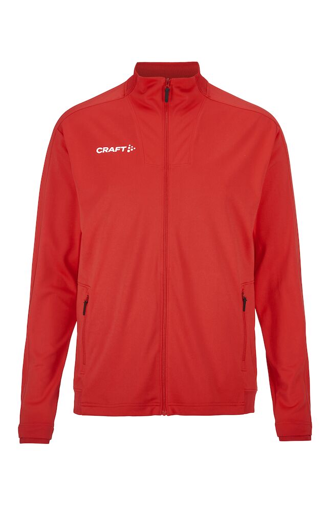 Craft Evolve 2.0 Full Zip Jacket M, Birght Red - Craft Vaatteet - 1914757-430000 - 1