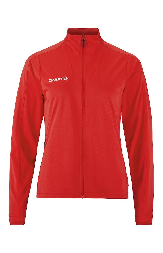 Craft Evolve 2.0 Full Zip Jacket W, Birght Red - Craft Vaatteet - 1914760-430000 - 1