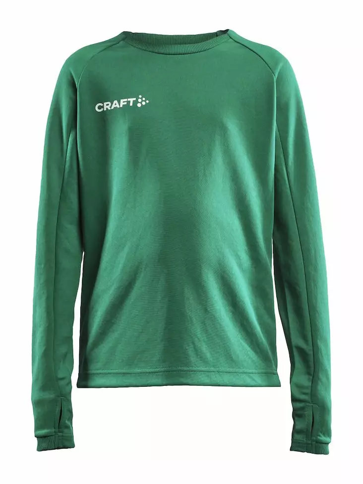 Craft Evolve Crew Neck JR, Team Green - Craft Vaatteet - 1910162-651000 - 1