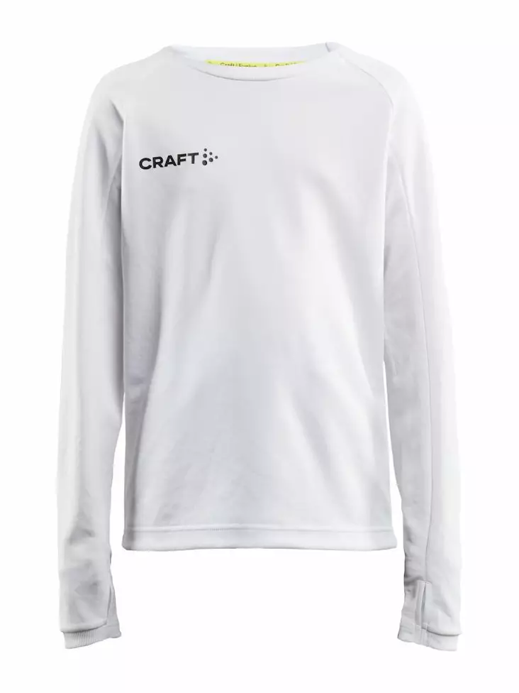 Craft Evolve Crew Neck JR, White - Craft Vaatteet - 1910162-900000 - 1