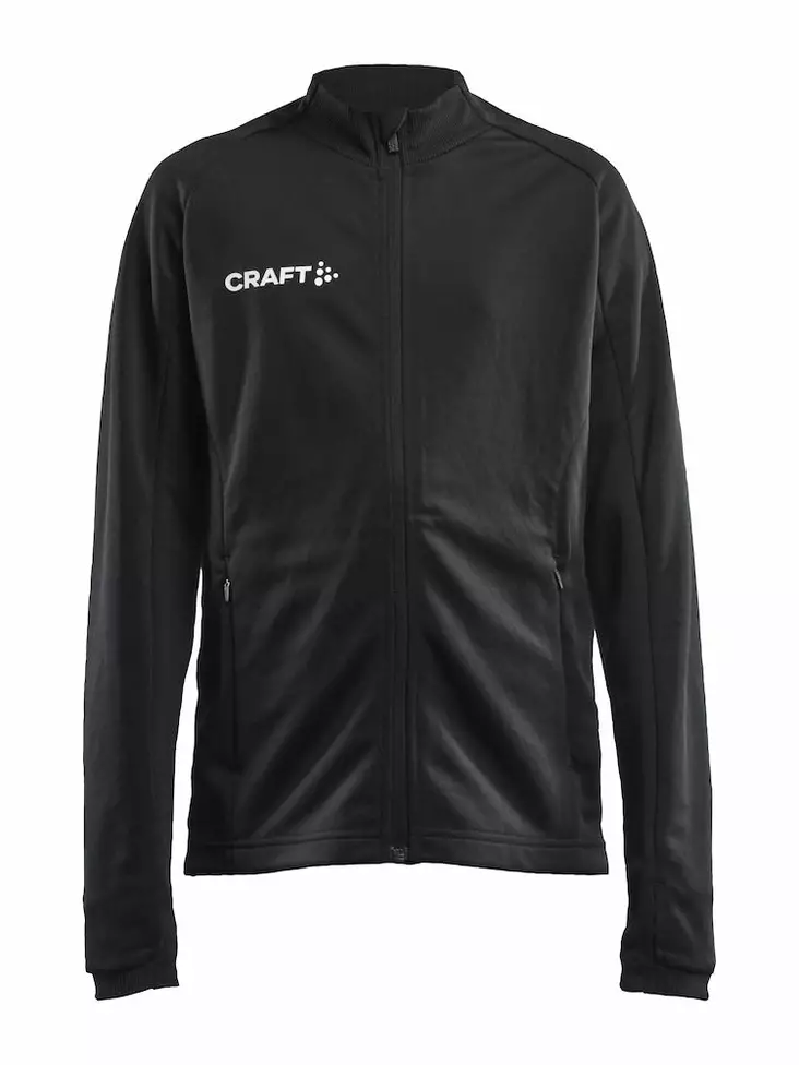 Craft Evolve Full Zip JR, Black - Craft Vaatteet - 1910156-999000 - 1