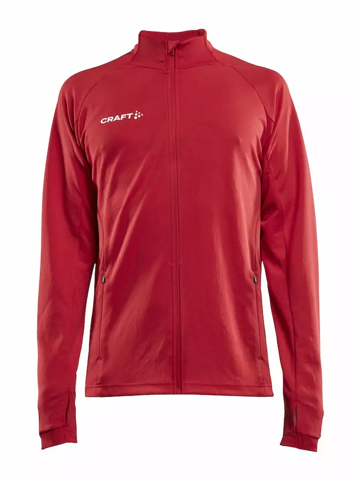 Craft Evolve Full Zip M, Bright Red - Craft Vaatteet - 1910154-430000 - 1