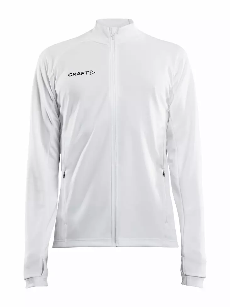 Craft Evolve Full Zip M, White - Craft Vaatteet - 1910154-900000 - 1