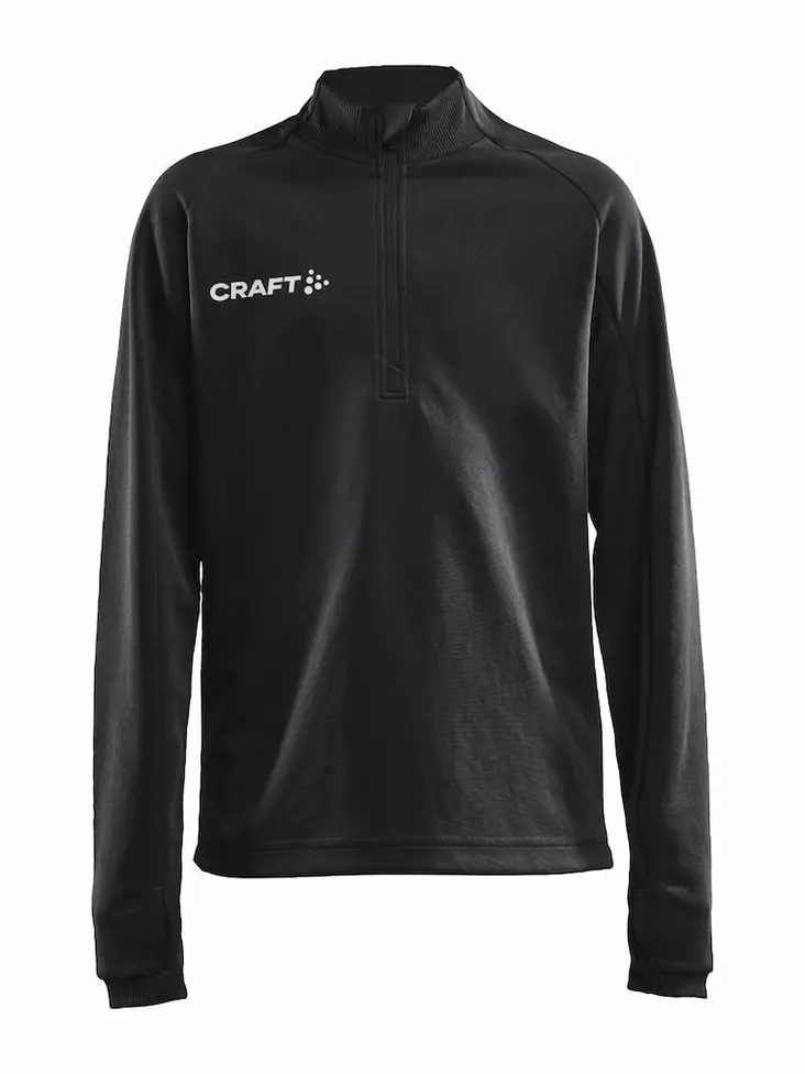 Craft Evolve Halfzip JR, Black - Craft Vaatteet - 1910153-999000 - 1