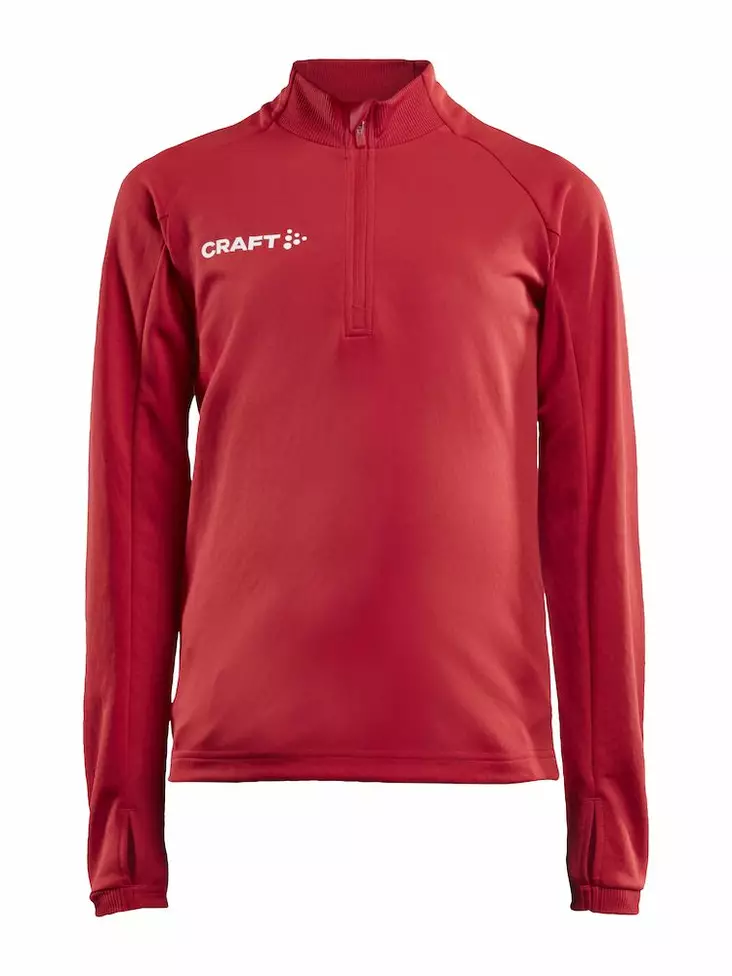 Craft Evolve Halfzip JR, Bright Red - Craft Vaatteet - 1910153-430000 - 1