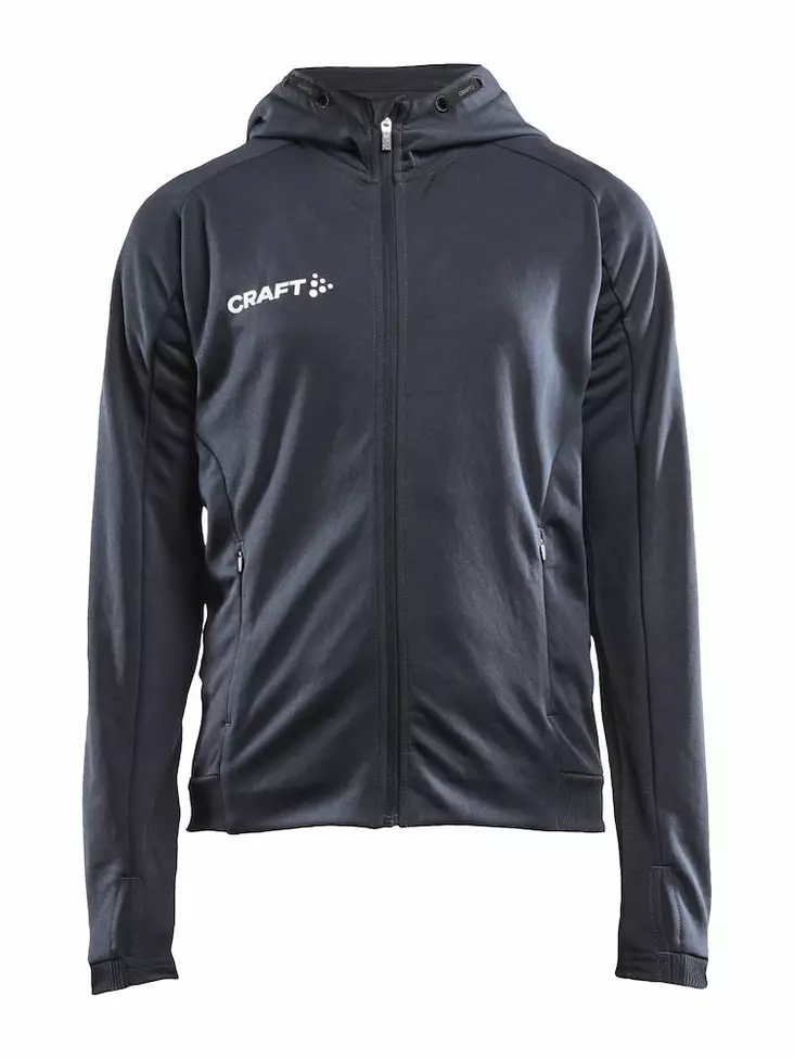Craft Evolve Hood Jacket JR, Asphalt - Craft Vaatteet - 1910159-995000 - 1