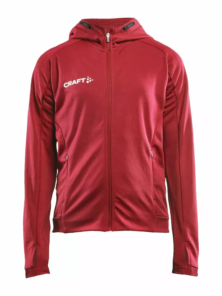 Craft Evolve Hood Jacket JR, Bright Red - Craft Vaatteet - 1910159-430000 - 1