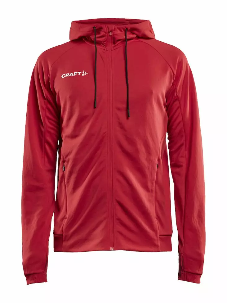 Craft Evolve Hood Jacket M, Bright Red - Craft Vaatteet - 1910157-430000 - 1