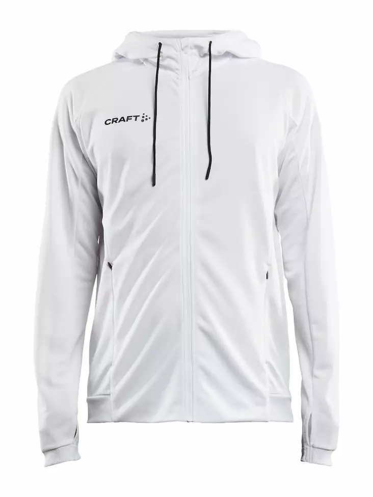 Craft Evolve Hood Jacket M, White - Craft Vaatteet - 1910157-900000 - 1