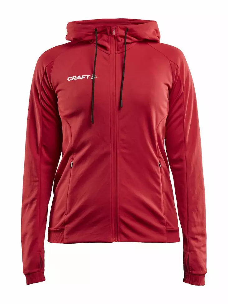Craft Evolve Hood Jacket W, Bright Red - Craft Vaatteet - 1910158-430000 - 1