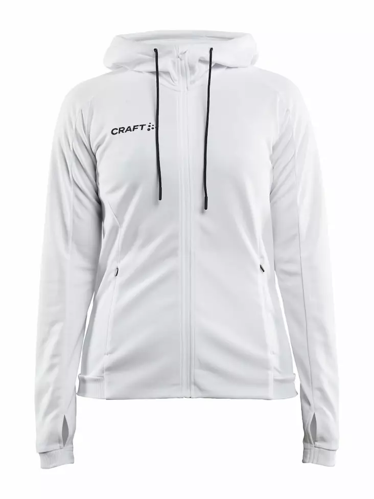 Craft Evolve Hood Jacket W, White - Craft Vaatteet - 1910158-900000 - 1