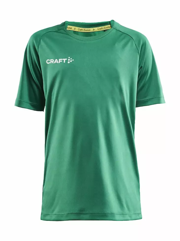 Craft Evolve Tee JR, Team Green - Craft Vaatteet - 1910144-651000 - 1
