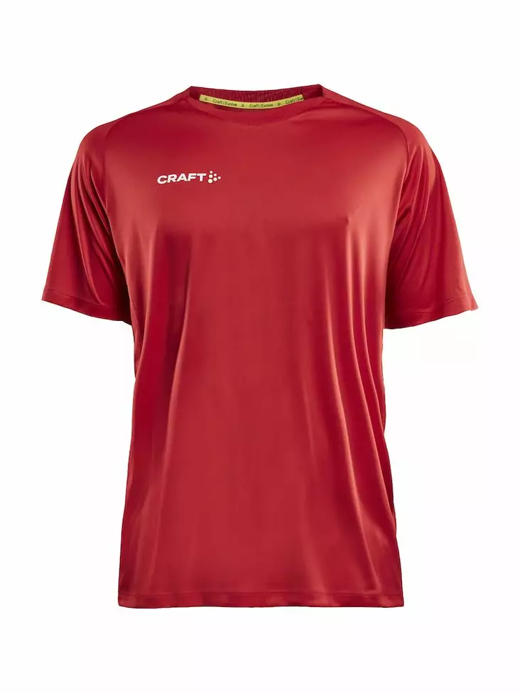 Craft Evolve Tee M, Bright Red - Craft Vaatteet - 1910142-430000 - 1