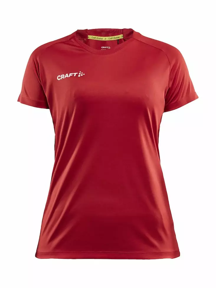 Craft Evolve Tee W, Bright Red - Craft Vaatteet - 1910143-430000 - 1