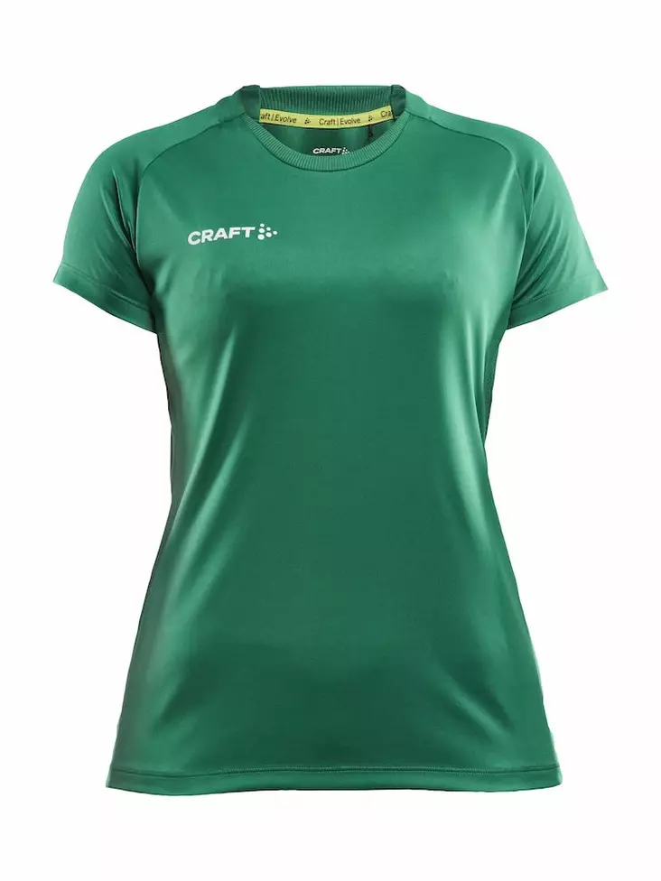 Craft Evolve Tee W, Team Green - Craft Vaatteet - 1910143-651000 - 1